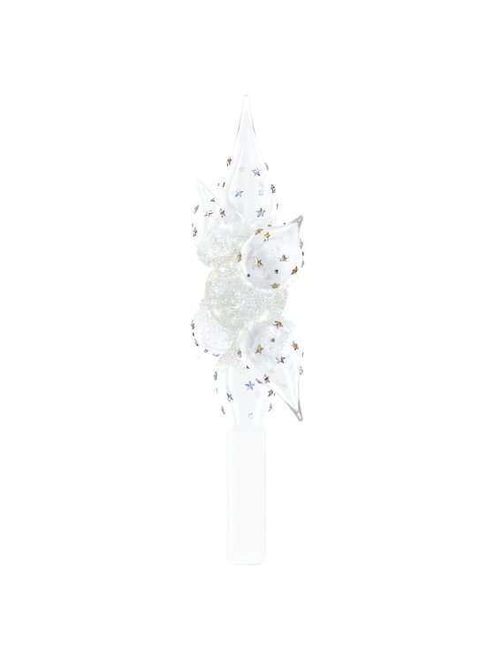 Swarovski Swarovski Ozdoba Holiday Magic Czubek na choinkę 5685838 Biały
