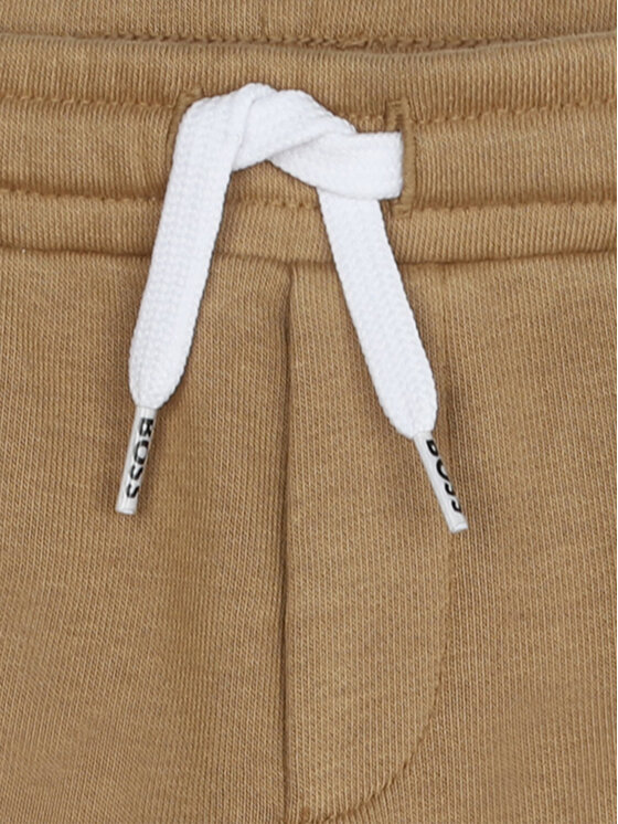 BOSS Boss Spordišortsid J50580 M Beež Regular Fit