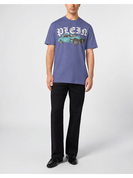 PHILIPP PLEIN PHILIPP PLEIN Tričko 29427 Svetlo modrá Regular Fit