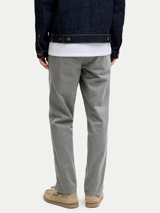 Jack & Jones Jack & Jones Pantaloni chino Lie Vance 12292970 Gri Regular Fit
