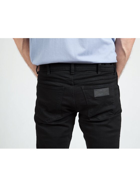 Wrangler Wrangler Jeans LARSTON Nero Slim Fit