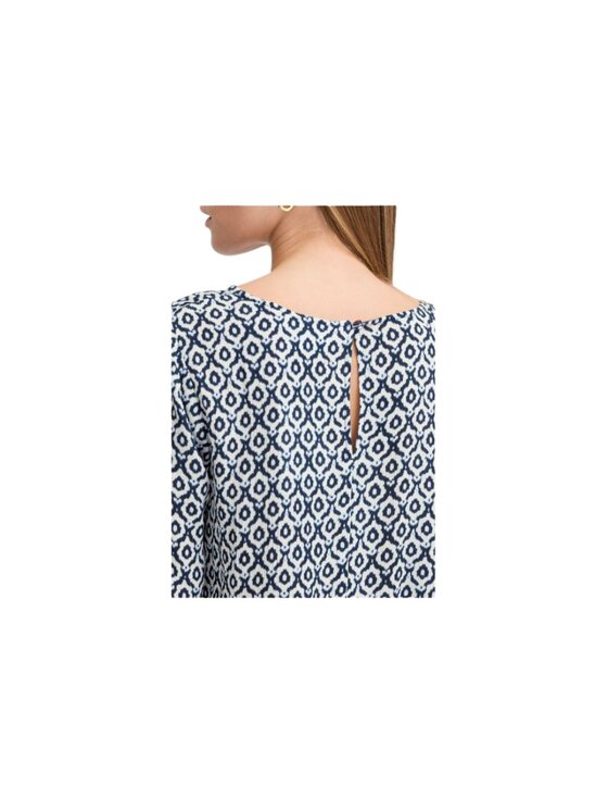 ICHI ICHI Blusa Blusa ih marrakech aop ss13 Blu Regular Fit