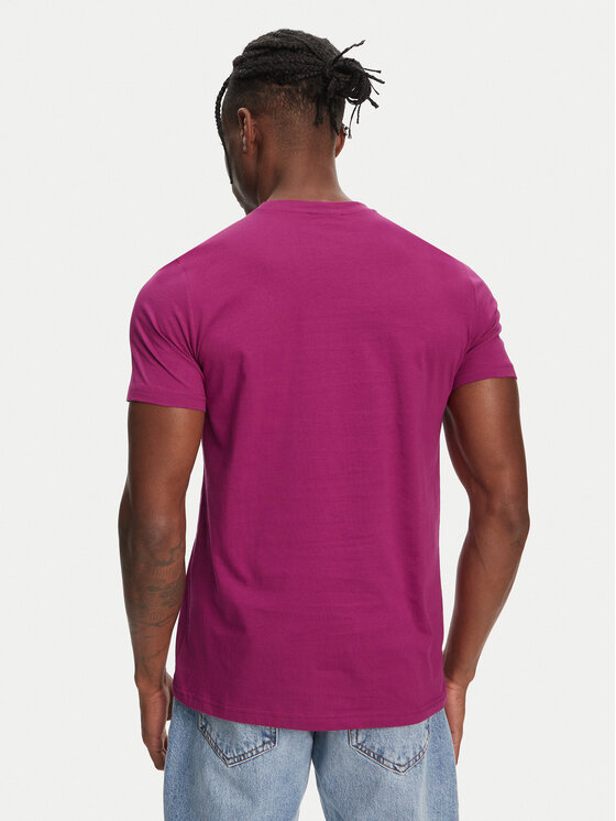 Robe di Kappa Robe di Kappa Marškinėliai Luc 611187W Violetinė Regular Fit