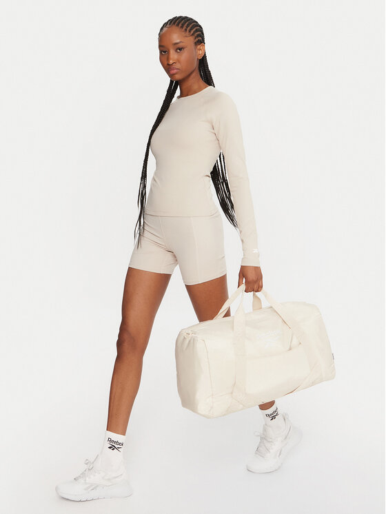 Reebok Reebok Технічна футболка Reebok X Ewa Chodakowska RK25316CCW Бежевий Slim Fit