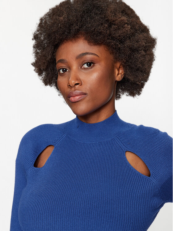 Vero Moda Vero Moda Πουλόβερ 10290675 Μπλε Slim Fit