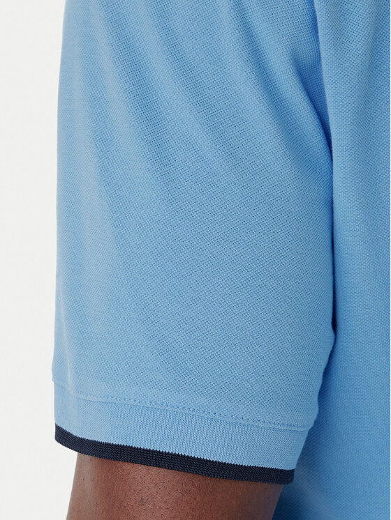 Aeronautica Militare Aeronautica Militare Polokošeľa 261PO1308UP00082 Modrá Regular Fit