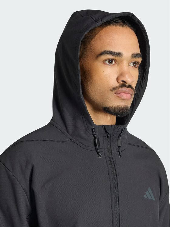 adidas adidas Bluza techniczna 165067 Czarny Regular Fit