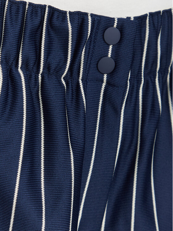 adidas adidas Dressipüksid Pinstripe Firebird Track Pant KR7037 Tumesinine Regular Fit