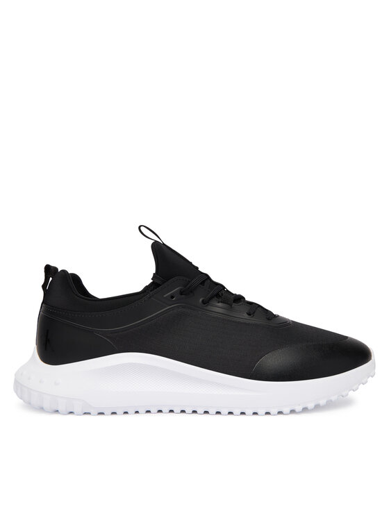 Calvin Klein Calvin Klein Sneakersy Eva Runner Laceup Sock Mat Mix YM0YM01443 Černá