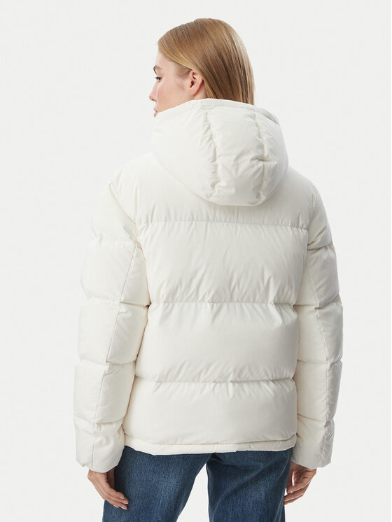 Tommy Jeans Tommy Jeans Μπουφάν πουπουλένιο Alaska  DW0DW18610 Λευκό Regular Fit