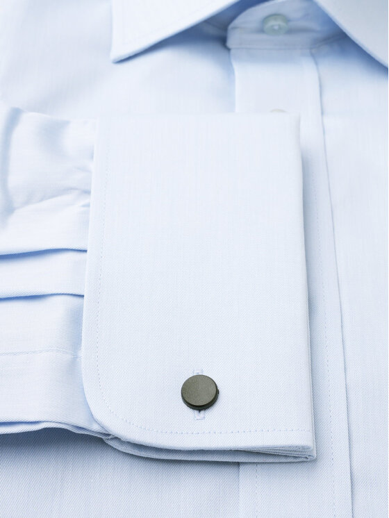 Willsoor Willsoor Koszula s47448 Niebieski Slim Fit