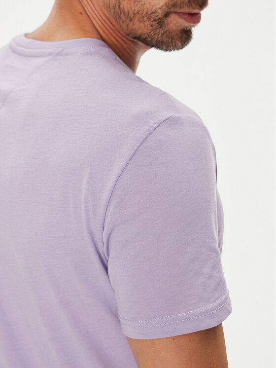 Tommy Jeans Tommy Jeans Тишърт Jaspe DM0DM20363 Виолетов Slim Fit