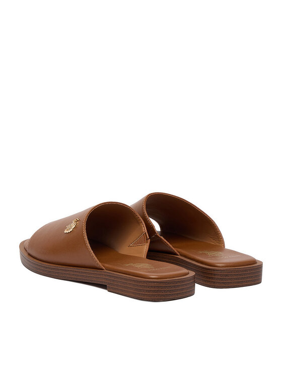 U.S. Polo Assn. U.S. Polo Assn. Klapki EO-MARINA003W/6Y1 Brązowy