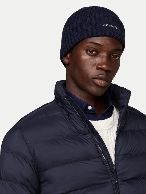Tommy Hilfiger Bonnet Monotype AM0AM12752 Bleu marine Modivo