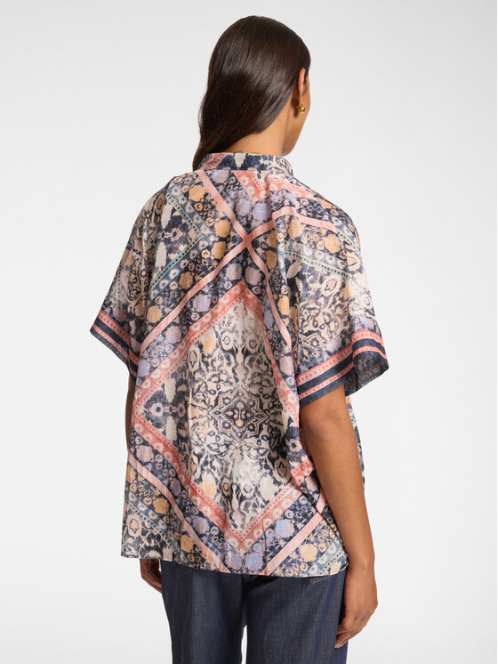 Elena Mirò Elena Mirò Blusa 2232E000335N001 Rosa Regular Fit