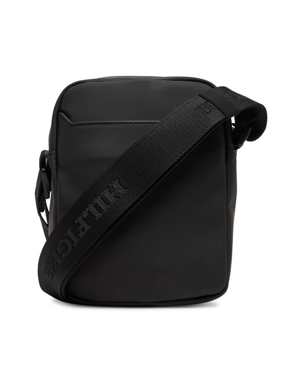 Tommy Hilfiger Tommy Hilfiger Geantă crossover Th Tpu Mini Reporter AM0AM13498 Negru