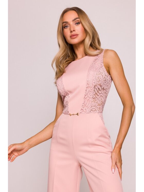 Made of Emotion Made of Emotion Kombinezon M866 Różowy Premium Fit