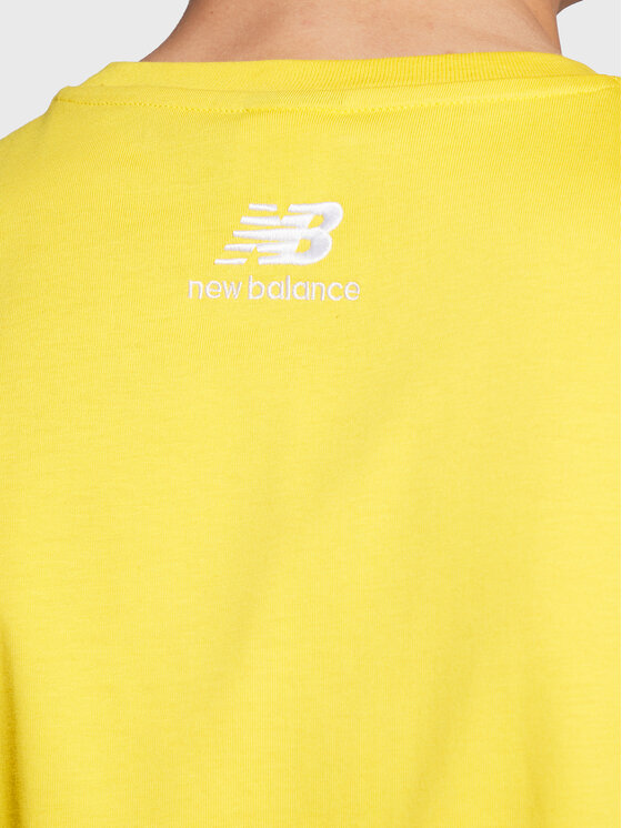 New Balance New Balance Tricou MT23502 Galben Relaxed Fit
