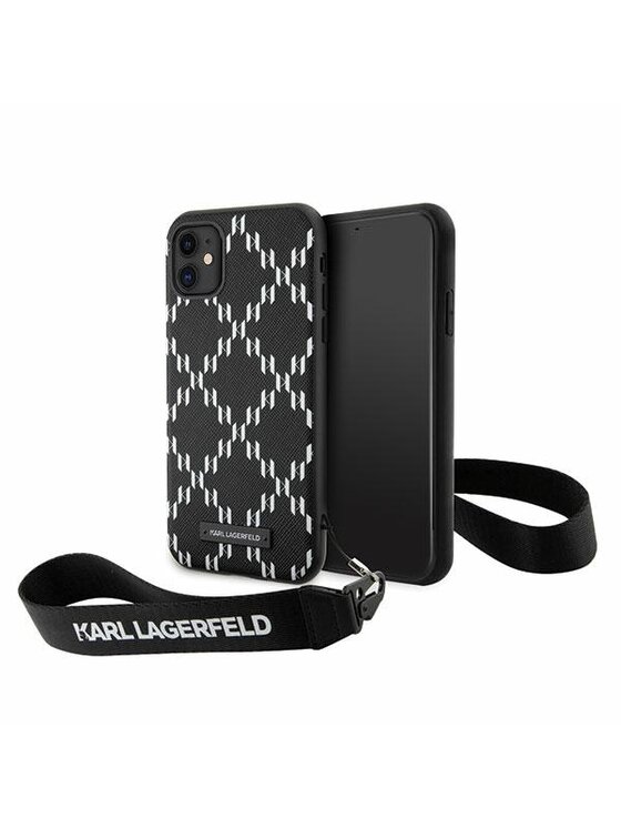 KARL LAGERFELD KARL LAGERFELD Etui na telefon iPhone 11 Czarny