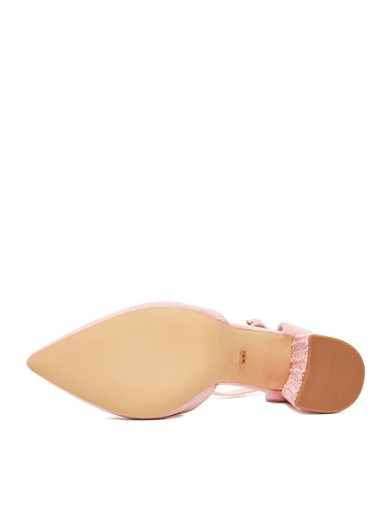 DeeZee DeeZee Czółenka DF-8642-24-82557 Różowy