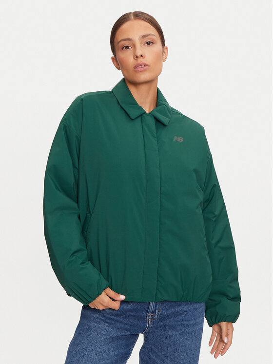 New Balance New Balance Bunda pro přechodné období WJ43506 Zelená Oversize