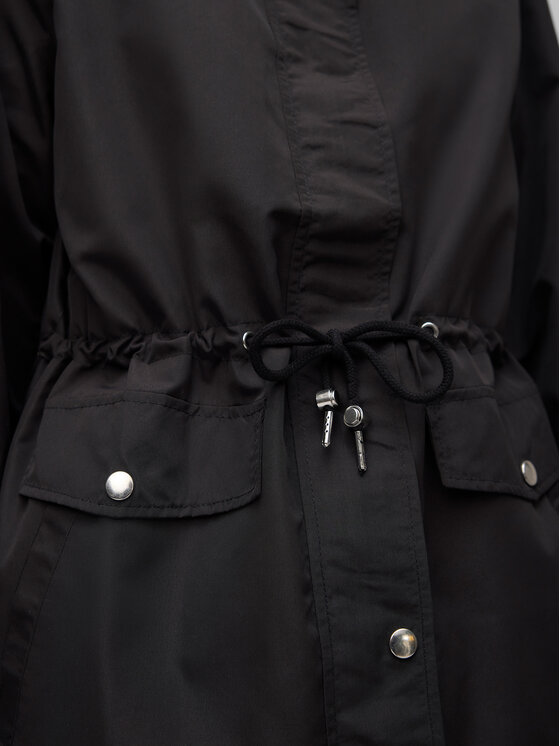 Vero Moda Vero Moda Куртка парка Paisley 10301577 Чорний Regular Fit
