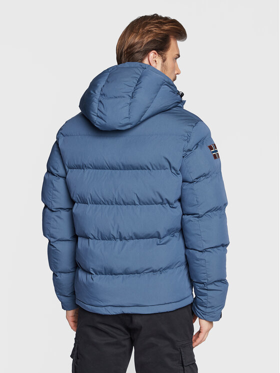 Napapijri Napapijri Winterjacke A-Raspeball NP0A4GNX Blau Regular Fit