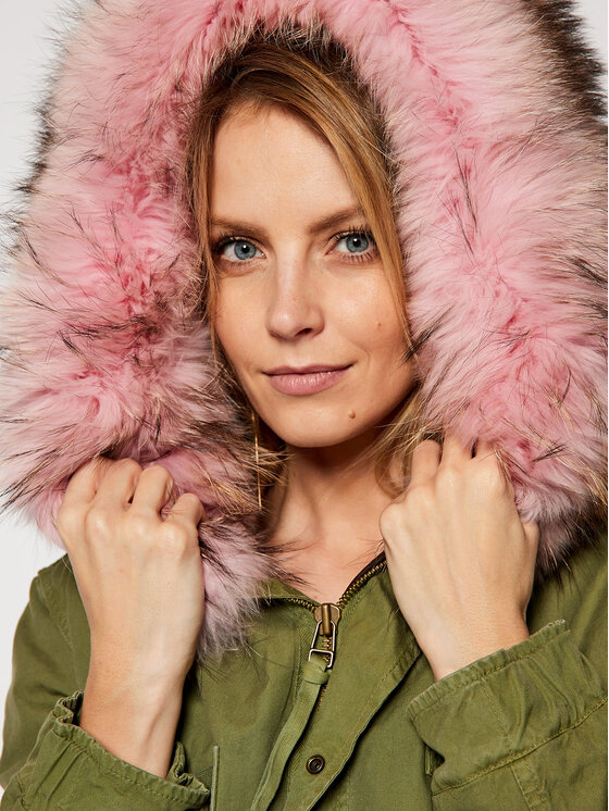 Mr & Mrs Italy Mr & Mrs Italy Parka 192PK1001S Roheline Regular Fit