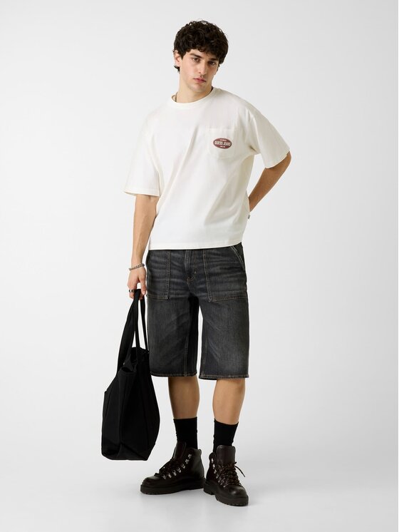 Guess Guess T-Shirt 183252 Bílá Classic Fit