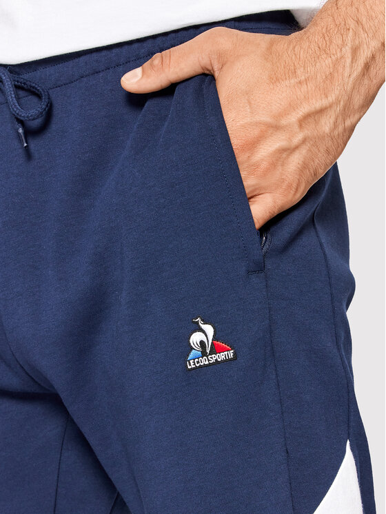 Le Coq Sportif Le Coq Sportif Sportinės kelnės 2210531 Tamsiai mėlyna Regular Fit