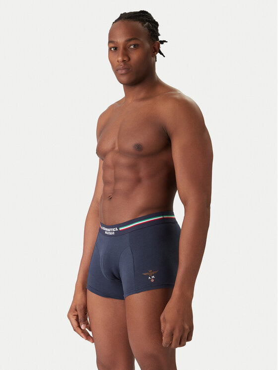 Aeronautica Militare Aeronautica Militare Set di 3 boxer AM1UBX001T Blu scuro
