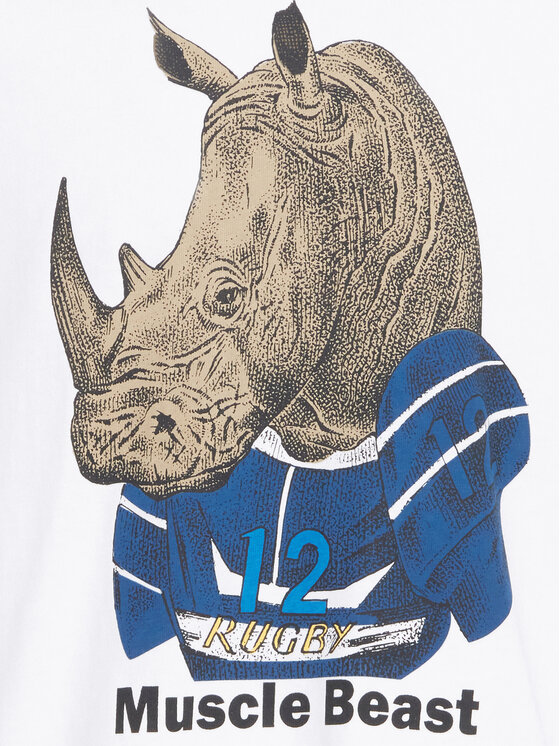 Blend Blend T-Shirt 20717297 Biały Regular Fit