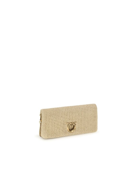 PINKO PINKO Τσάντα Beige Polypropylene Shoulder Μπεζ