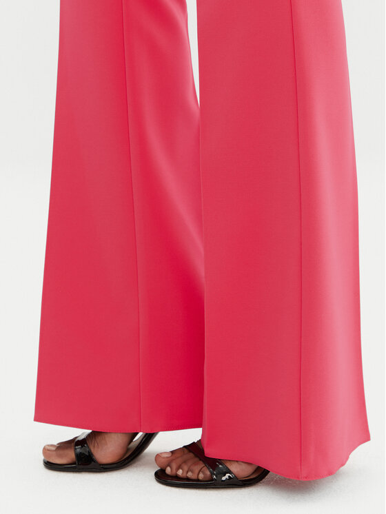 Rinascimento Rinascimento Pantaloni di tessuto CFC0122830003 Rosa Regular Fit