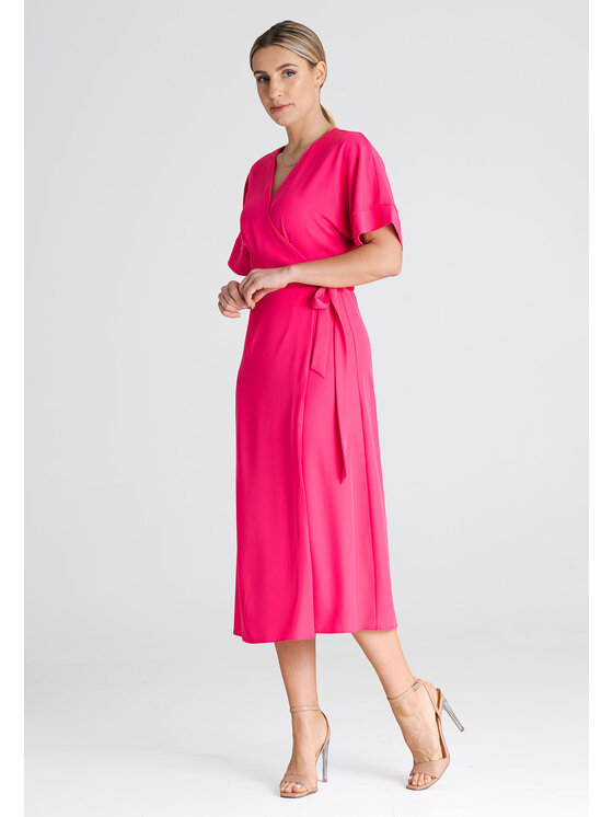 FIGL FIGLFIGL Vestito M959 Rosa Regular Fit