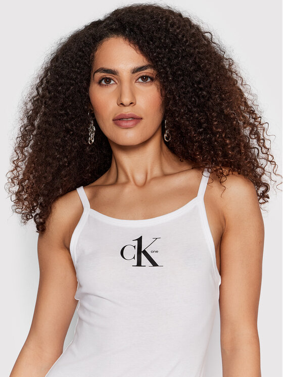 Vestito da spiaggia Ck One KW0KW01783 Bianco