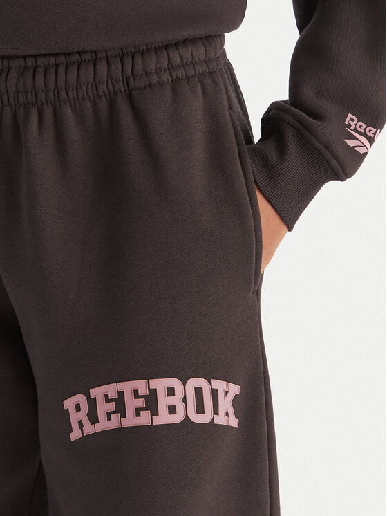 Reebok Reebok Долнище анцуг Marvs RK25165CCW Кафяв Regular Fit