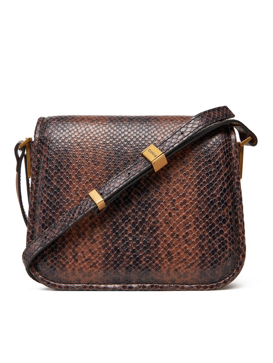 PINKO PINKO Дамска чанта Love Box Bag Fl Mini PE 25 PLTT 104297 A2CH Кафяв