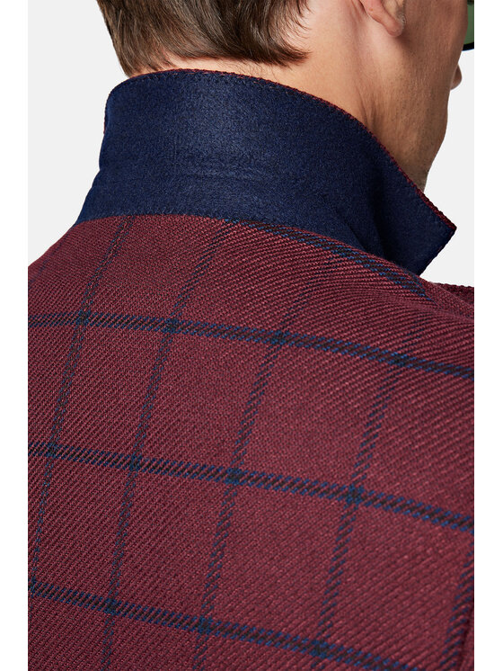 Lancerto Lancerto Marynarka Limerick MA131223000001 Bordowy Slim Fit