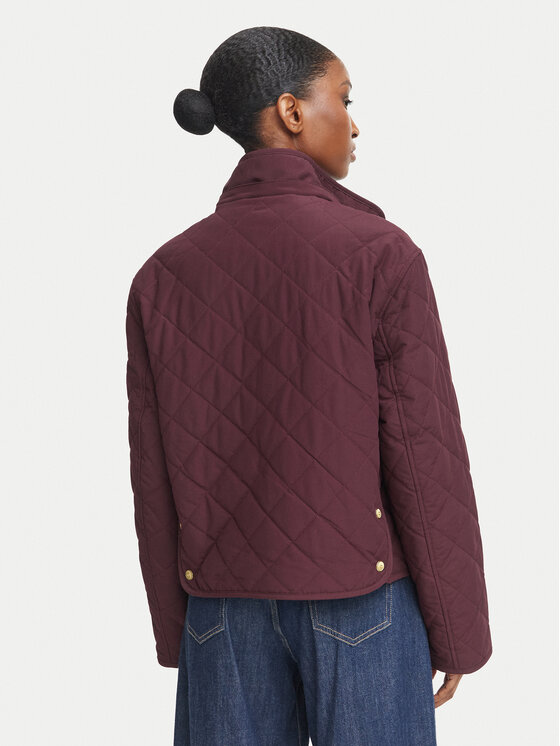 Tommy Hilfiger Tommy Hilfiger Преходно яке WW0WW51512 Бордо Regular Fit
