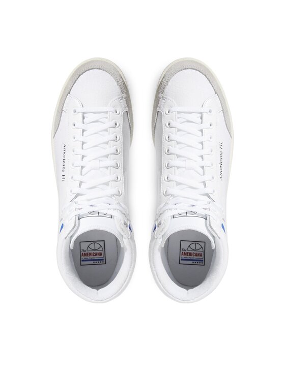 adidas Sneakers Americana Hi Shoes EG5522 Bianco Modivo