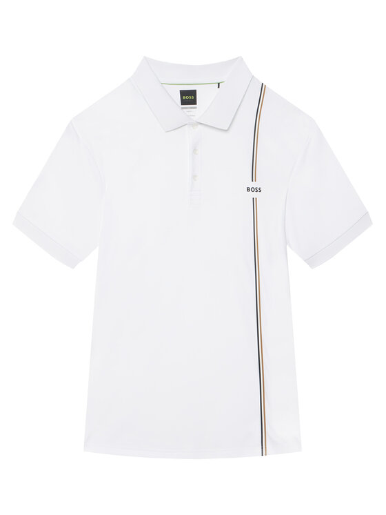 BOSS BOSS Polo PL_TOC Game 3 50563363 Bianco Regular Fit