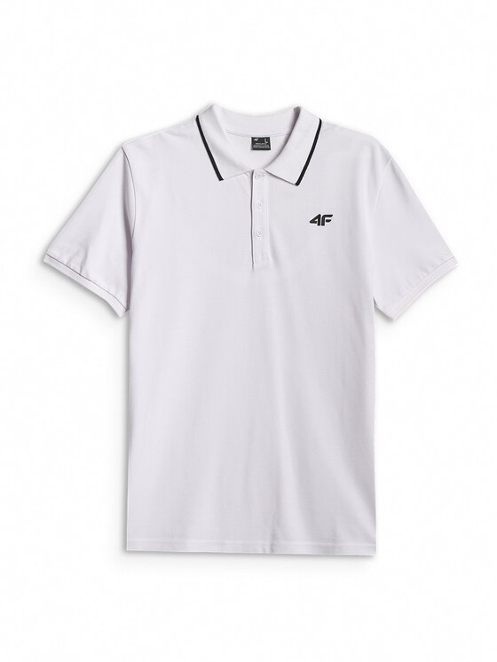 4F 4F Polo NOS Biały Regular Fit