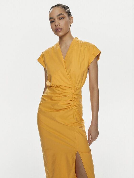 Marella Marella Sommerkleid Recoaro 2413221242 Orange Regular Fit