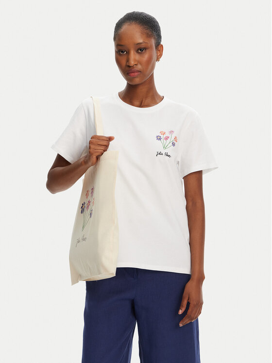 Marella Marella Tricou Cappero 2515971052 Alb Regular Fit