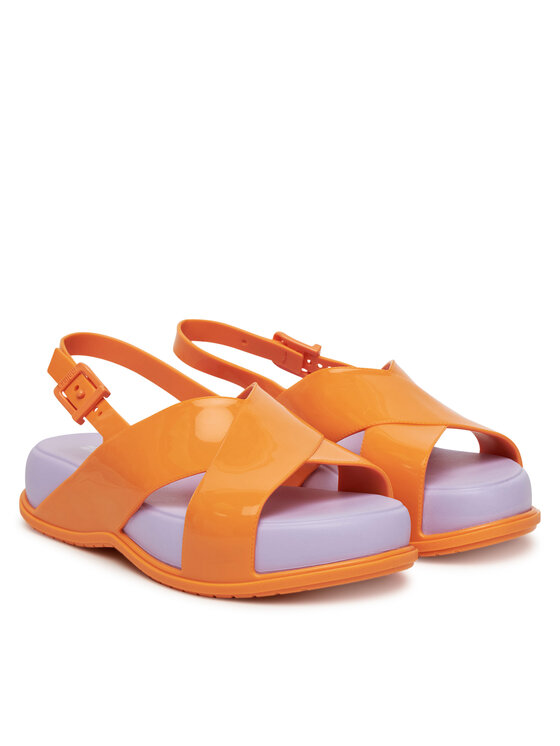 Melissa Melissa Sandały Melissa Mare Platform Ad 36047 Pomarańczowy