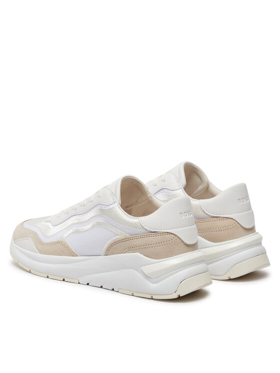 BOSS Boss Sneakersy Skylar Runn Meemb 50517232 Beżowy