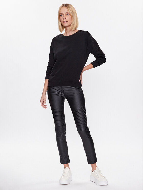 Felpa B-Coria L01350-S23 Nero Regular Fit