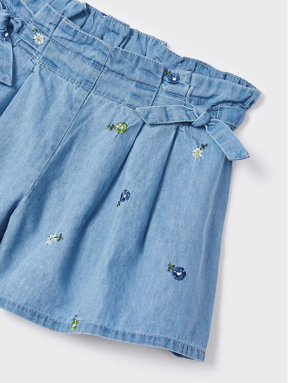 Mayoral Mayoral Stoffshorts 3908 Blau