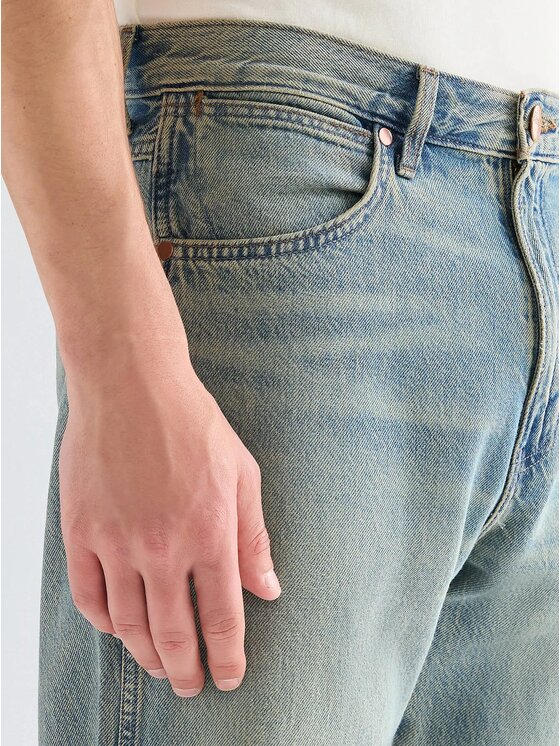 Wrangler Wrangler Jeansy FRONTIER Niebieski Regular Fit